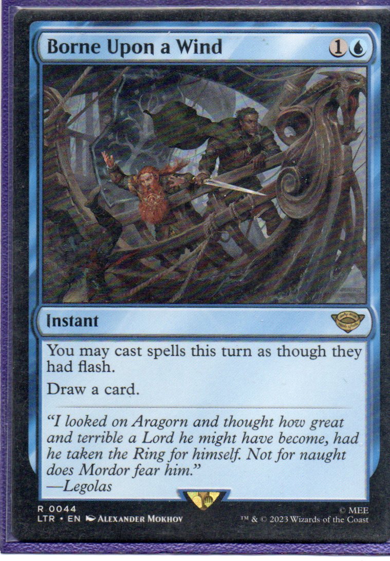 Borne Upon a Wind LTR 044 Rare