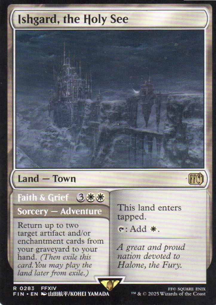 Ishgard, the Holy See FIN 283 Rare