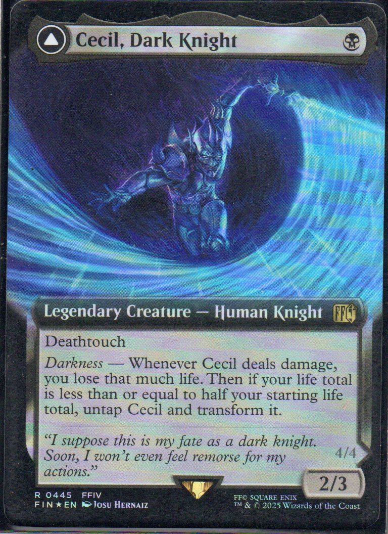 Cecil, Dark Knight FIN 445 Rare Foil
