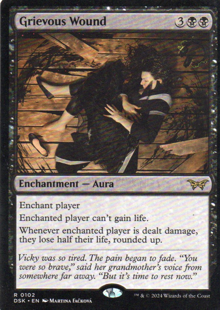 Grievous Wound DSK 102 Rare