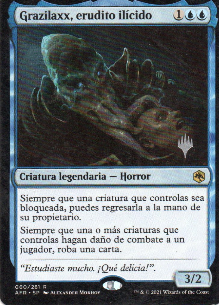 Grazilaxx, Erudito Ilicido AFR 060 Rare Foil