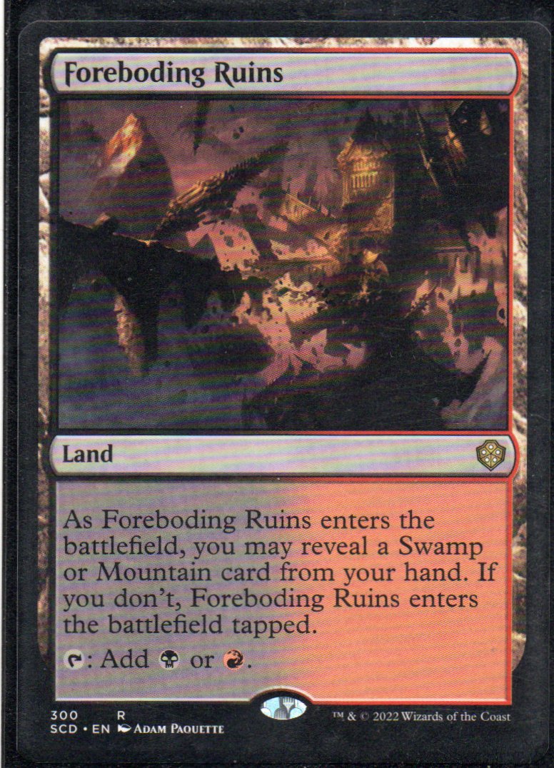 Foreboding Ruins SDC 300 Rare