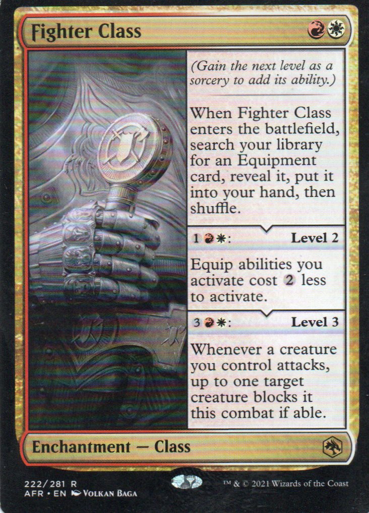 Fighter Class AFR 222 Rare