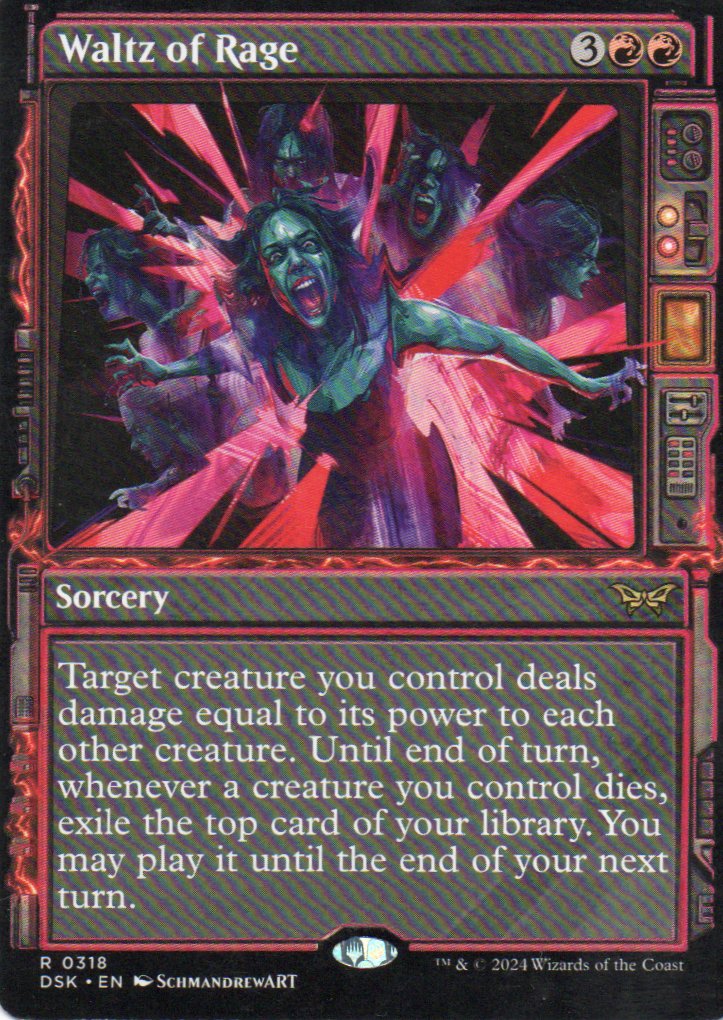 Waltz of Rage DSK 318 Rare