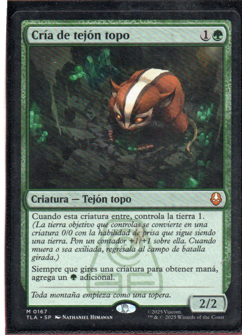 Cria de Tejon Topo TLA 167 Mythic rare