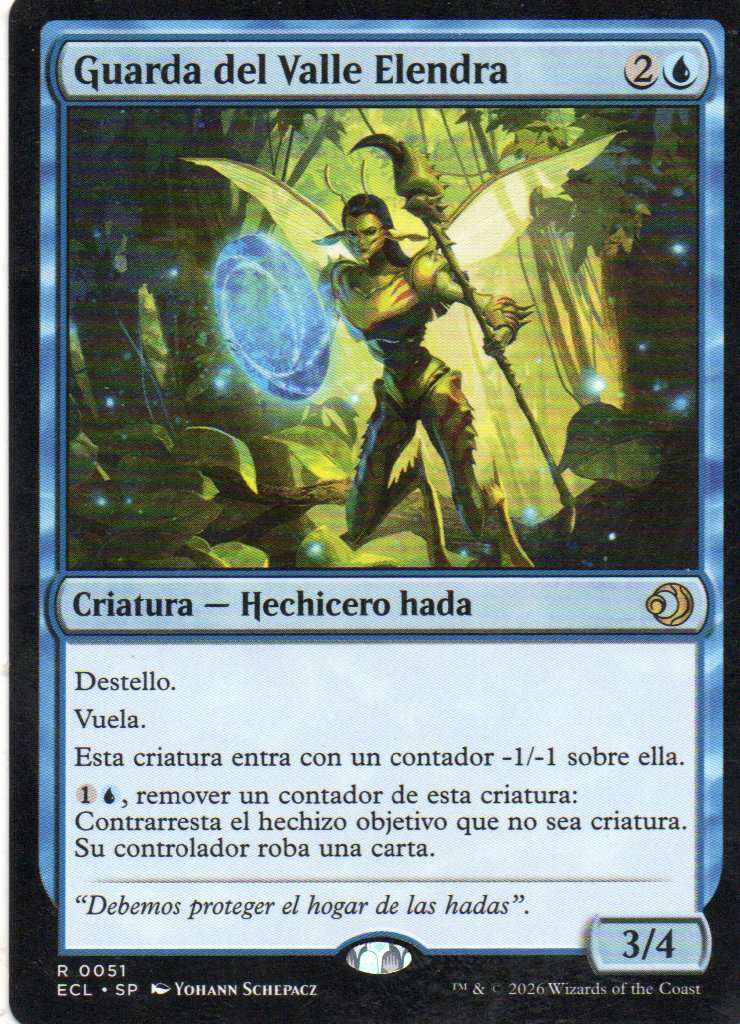 Guardia del Vallw Elendra ECL 051 Rare