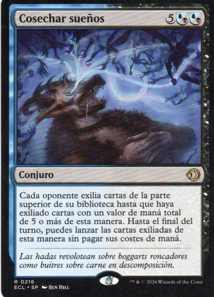 Cosechar Sueños ECL 216 Rare