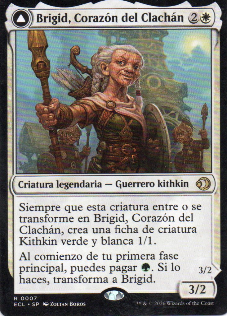 Brigid, Corazon del Clachan ECL 007 Rare