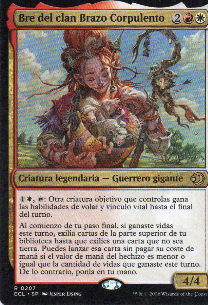 Bre del Clan Brazo Corpulento ECL 207 Rare