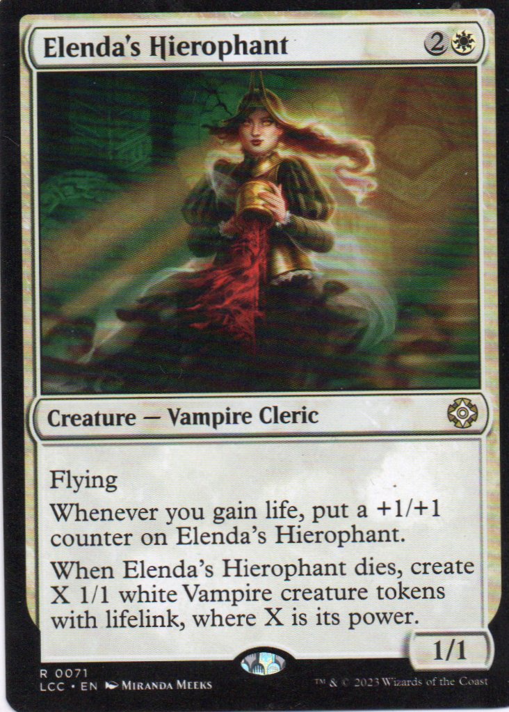 Elenda's Hierophant LCC 071 Rare