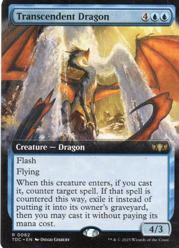 Transcendent Dragon TDC 062 Rare