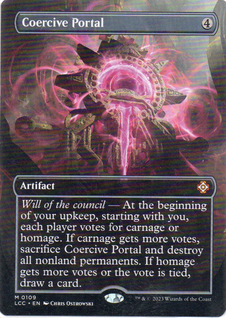 Coercive Portal LCC 109 Mythic rare