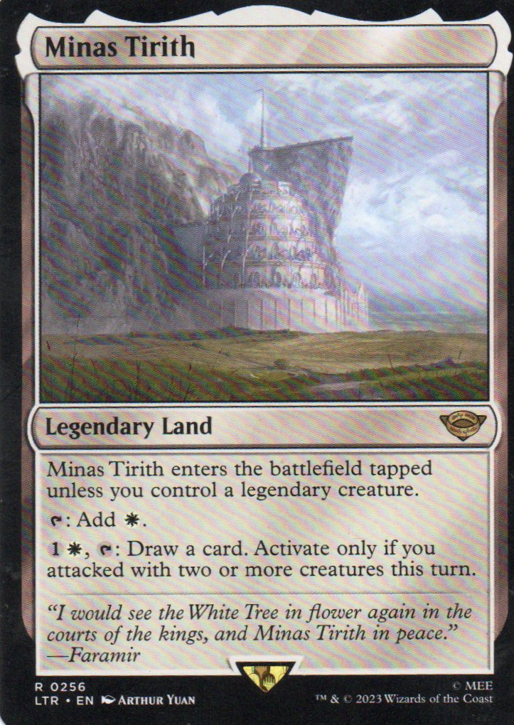 Minas Tirith LTR 256 Rare