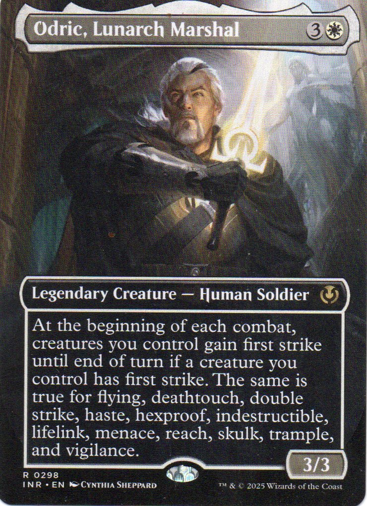 Odric, Lunarch Marshal INR 298 Rare