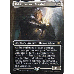 Odric, Lunarch Marshal INR 298 Rare