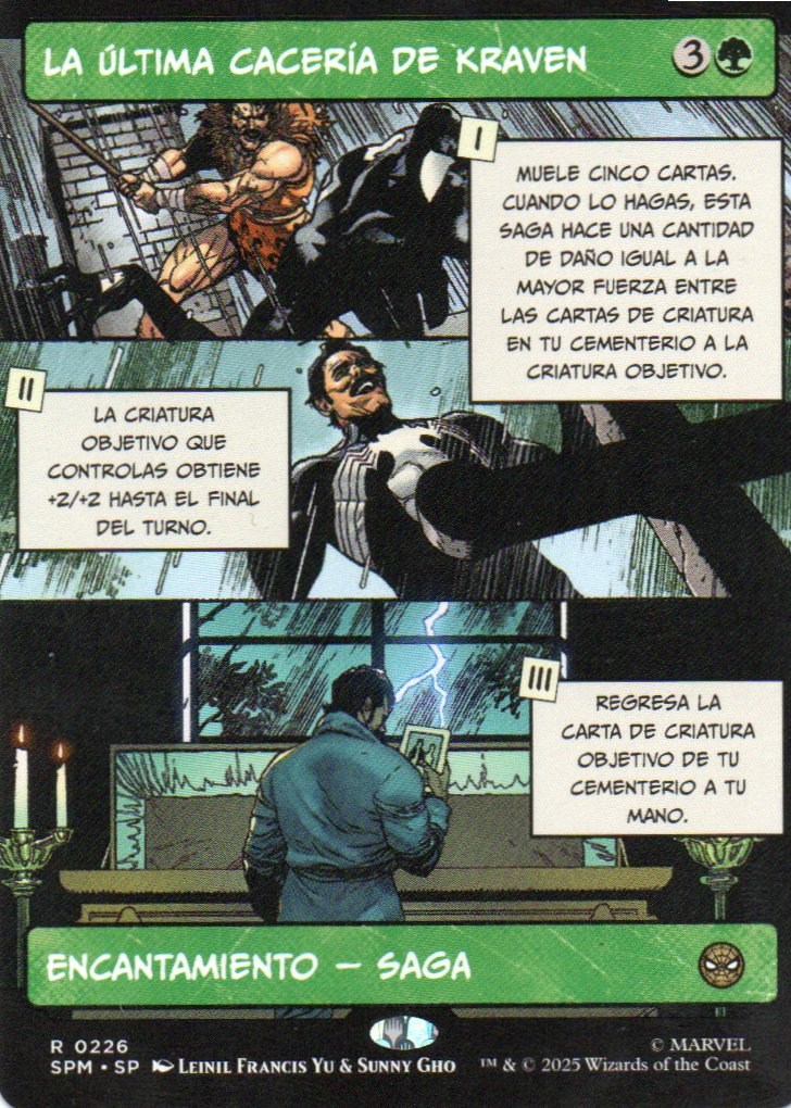 La Ultima Caceria de Kraven SPM 226 Rare