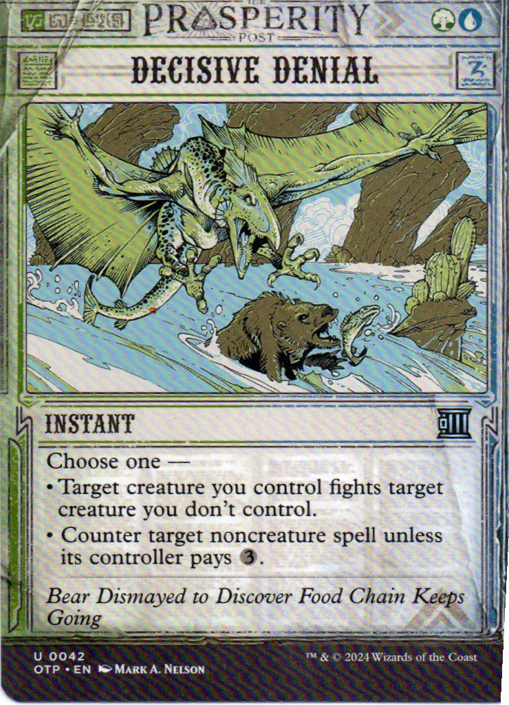 Decisive Denial OTP 042 Uncommun