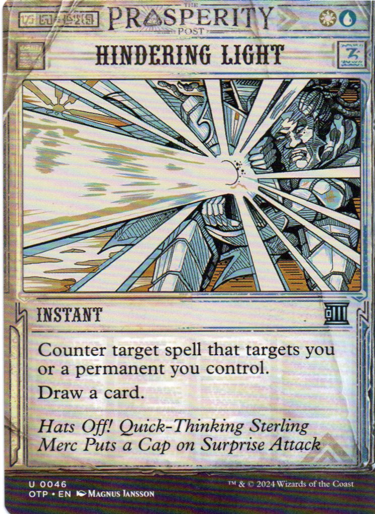Hindering Light OTP 046 Uncommun