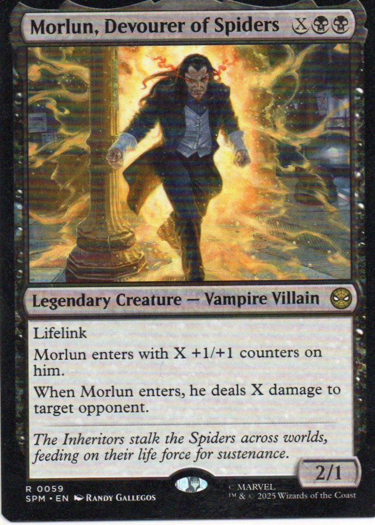 Morlun, Devourer of Spiders SPM 059 Rare