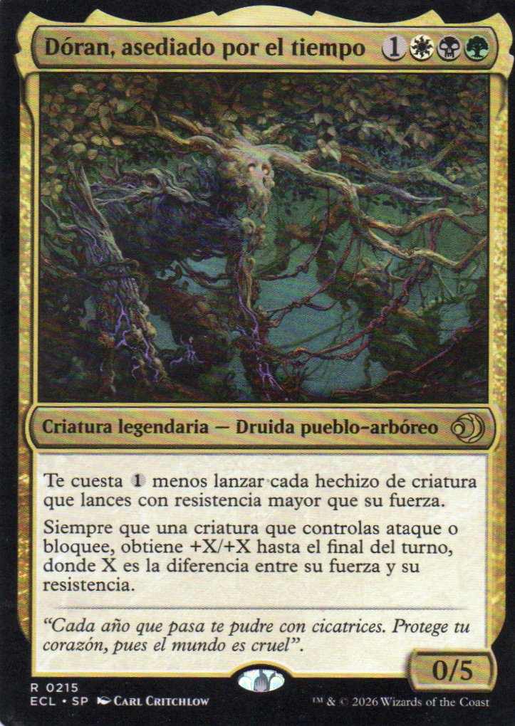 Doran, Asediado por el tiempo ECL 215 Rare