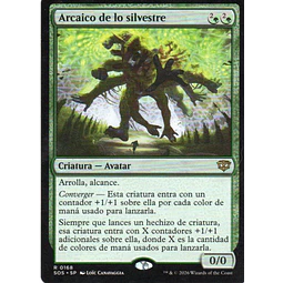 Arcaico de lo silvestre SOS 168 Rare
