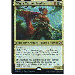 Wayta, Trainer Prodigy LCC 007 Mythic