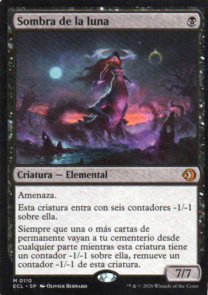 Sombra de la luna ECL 110 Mythic rare