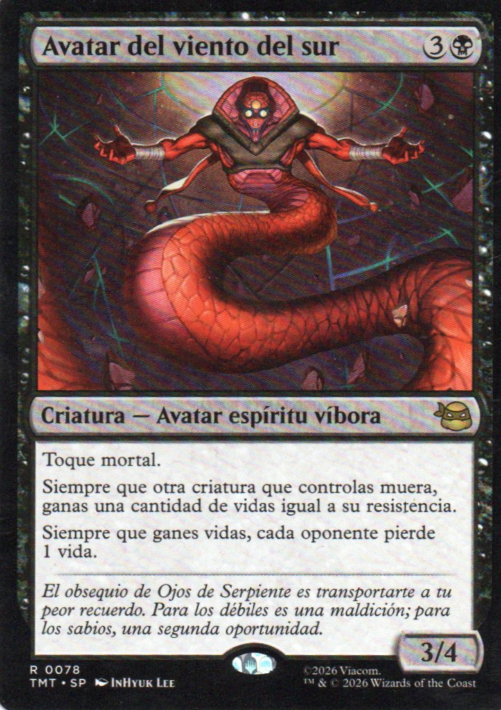 Avatar del Viento del Sur TMT 078 Rare