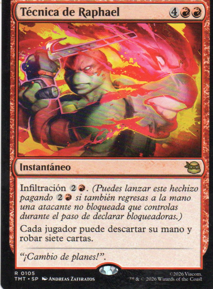 Tecnica de Raphael TMT 105 Rare