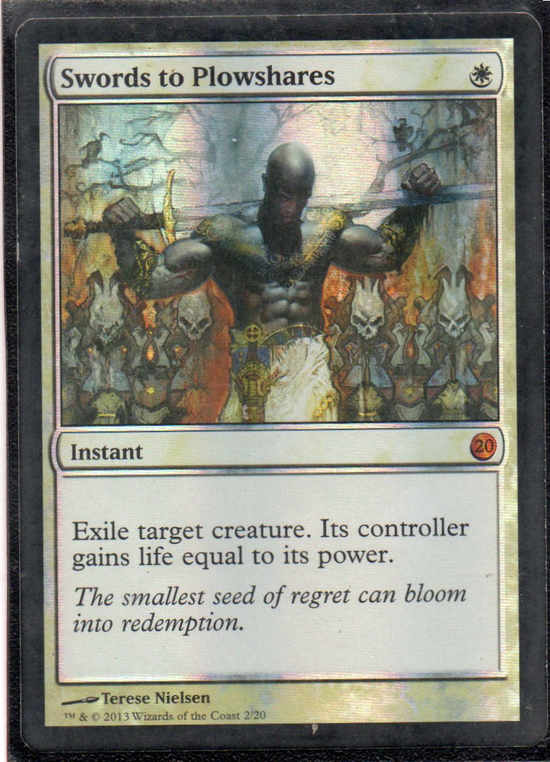 Swords to Plowshares 2 Mythic Foil