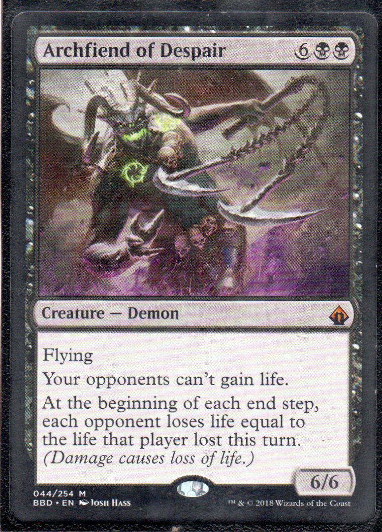 Archfiend of Despair BBD 044 Mythic