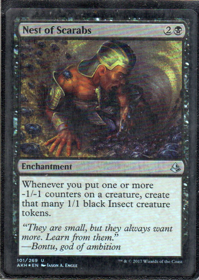 Nest of Scarabs AKH 101 Uncommun Foil