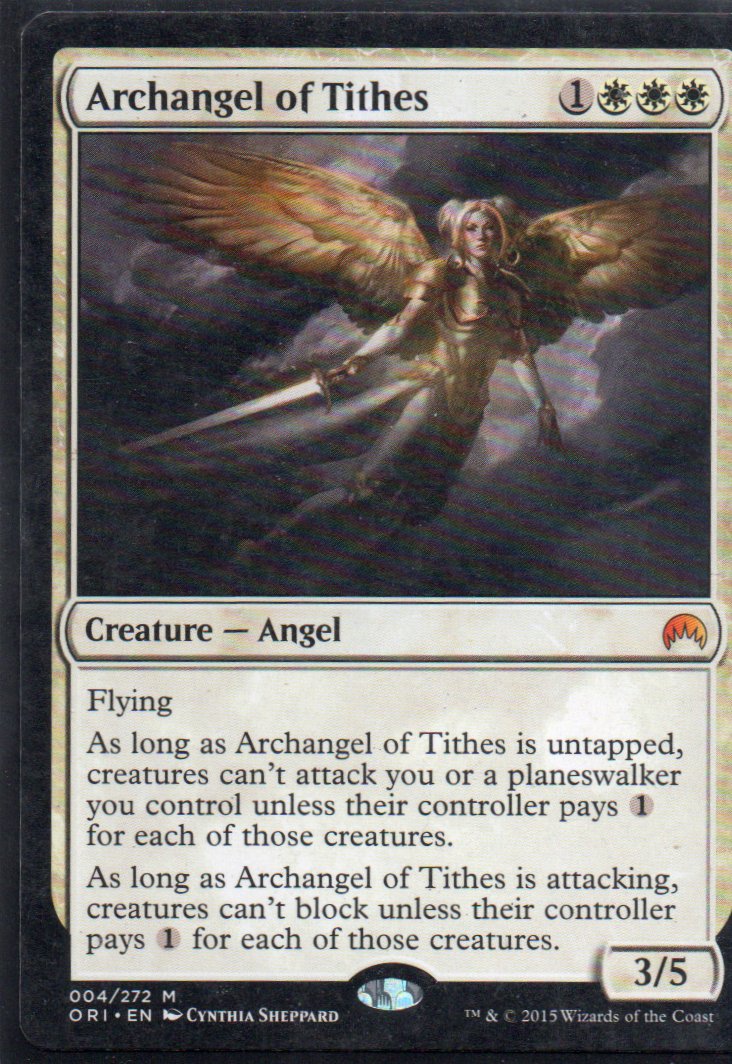 Archangel of Tithes ORI 004 Mythic rare