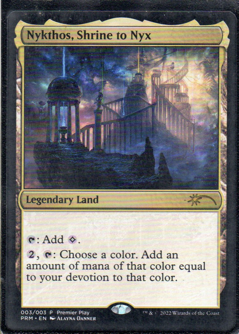 Nykthos, Shrine to Nyx PRM 003 Promo