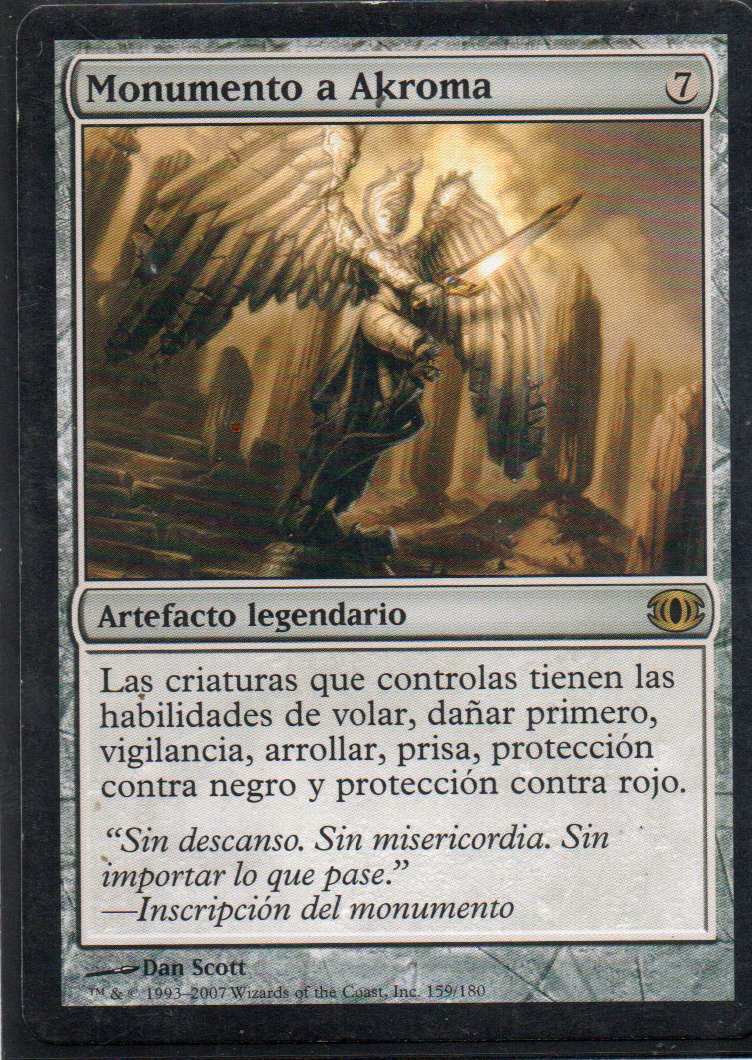 Monumento a Akroma 159 Rare