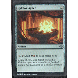 Rakdos Signet MM3 225 Uncommun Foil
