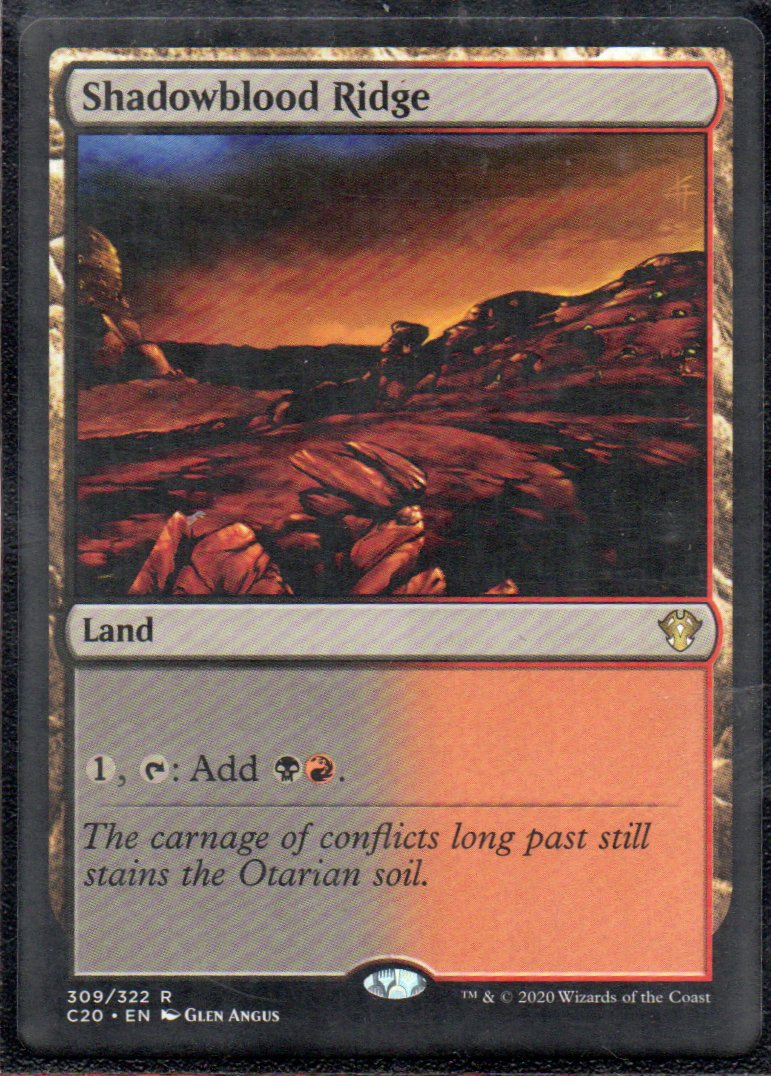 Shadowblood Ridge C20 309 Rare