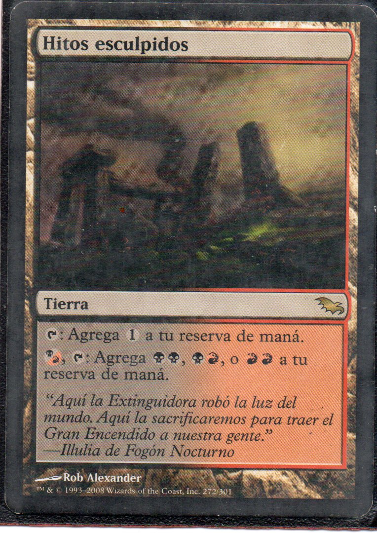 Hitos Esculpidos 272 Rare