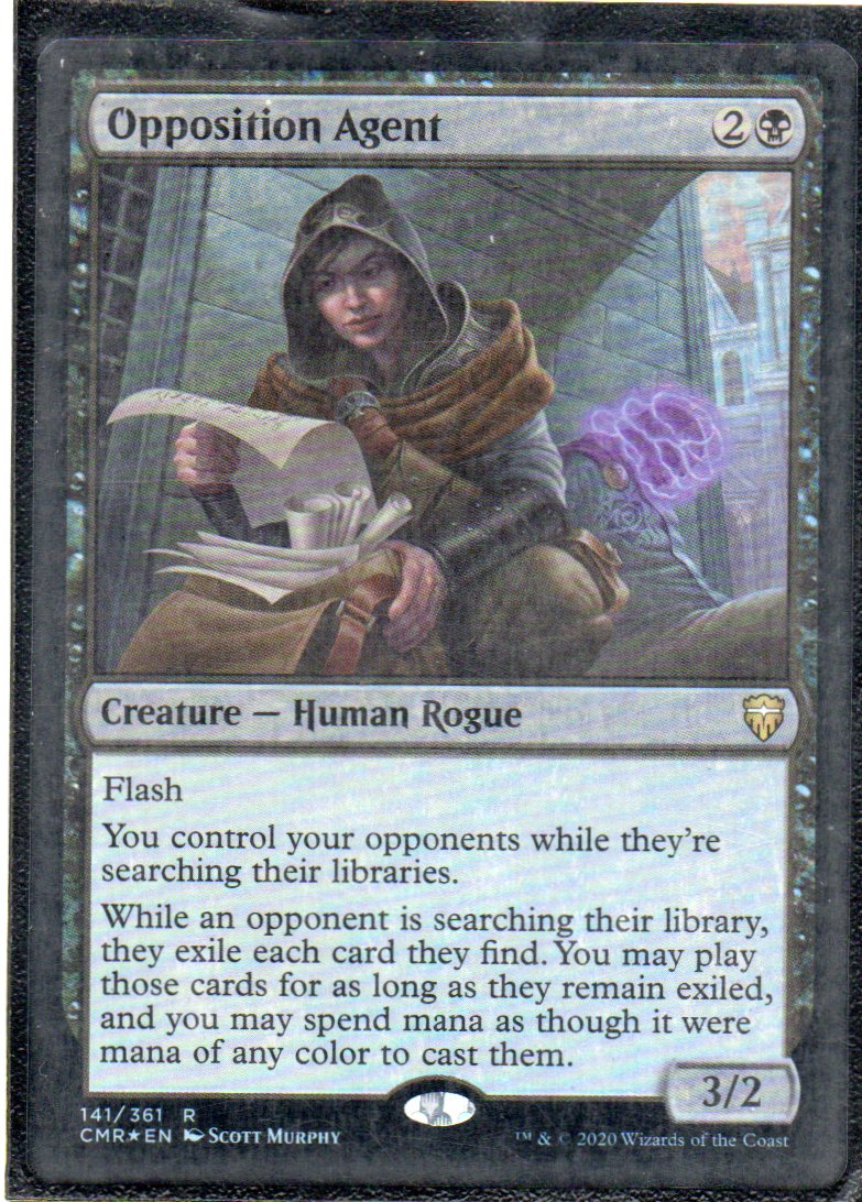 Opposition Agent CMR 141 Rare Foil
