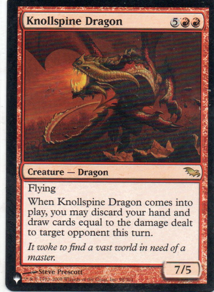 Knollspine Dragon 98 Rare