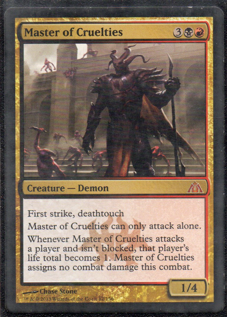 Master of Cruelties 82 Mythic rare