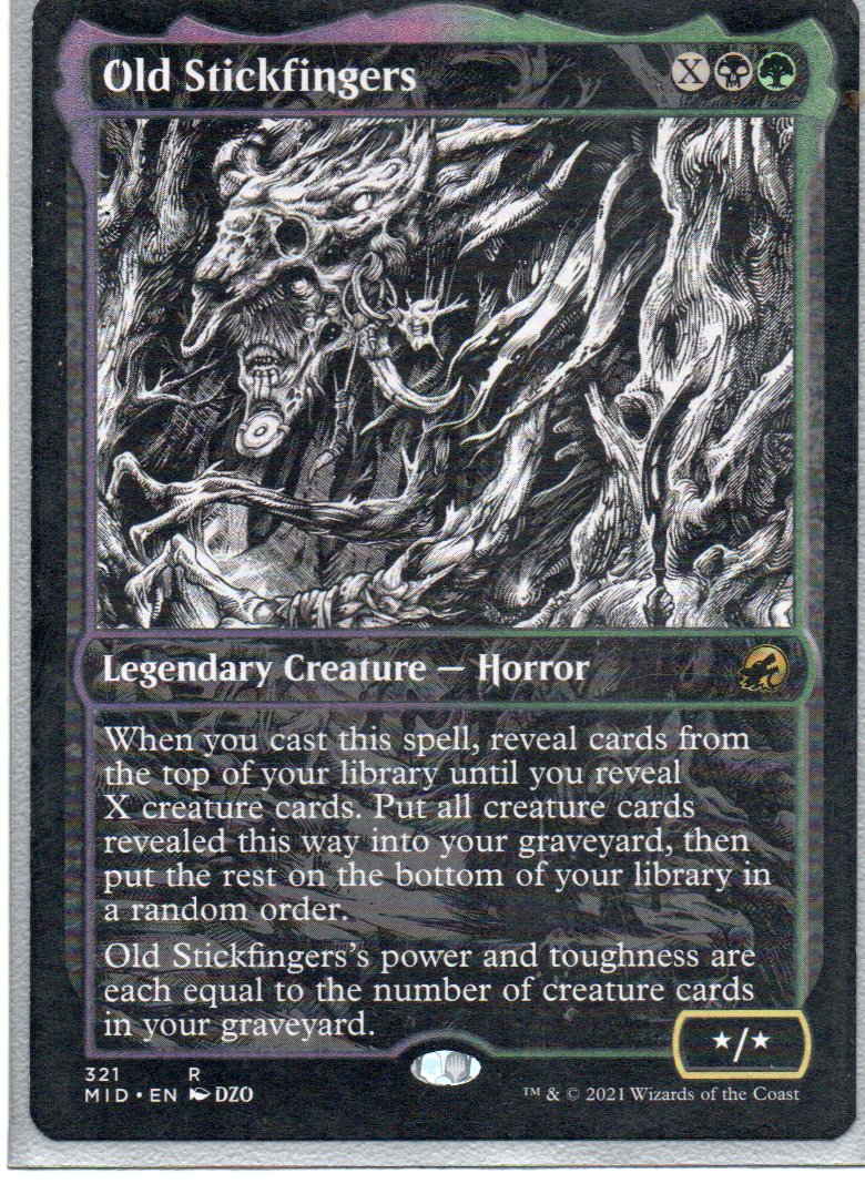 Old Stickfingers MID 321 Rare