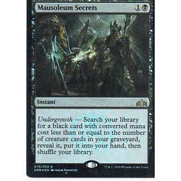 Mausoleum Secrets GRN 075 Rare Foil