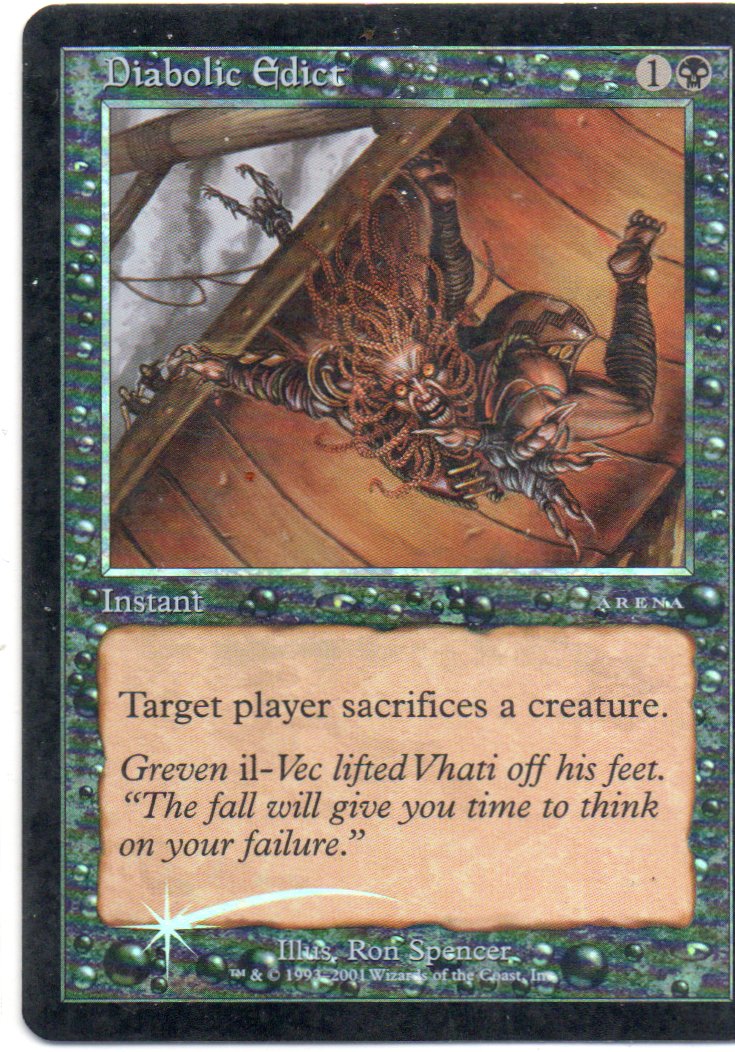 Diabolic Edict arena Promo