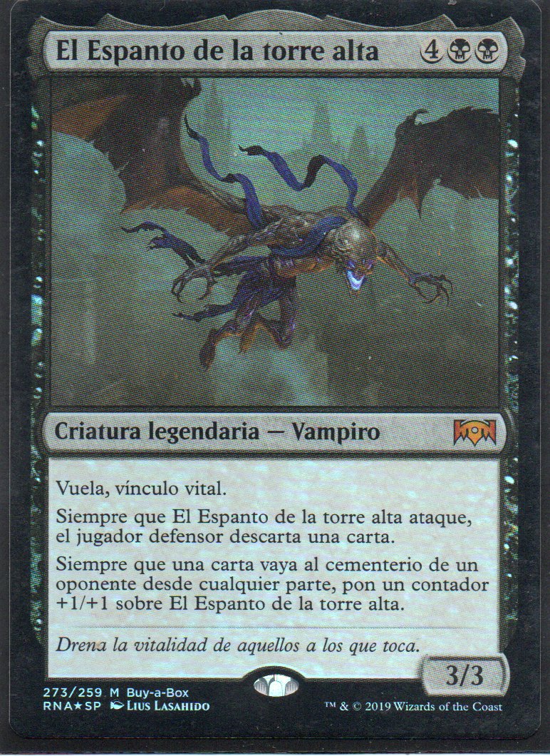 El Espanto de la Torre Alta RNA 273 Mythic rare Foil