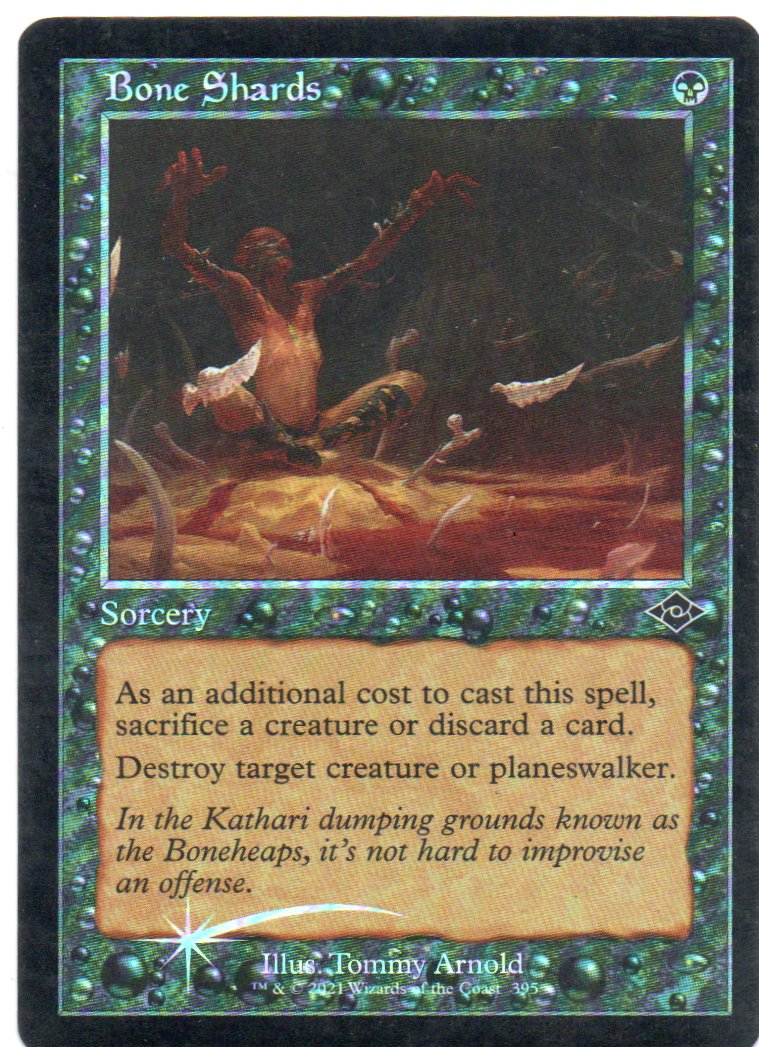 Bone Shards 395 Commun Foil