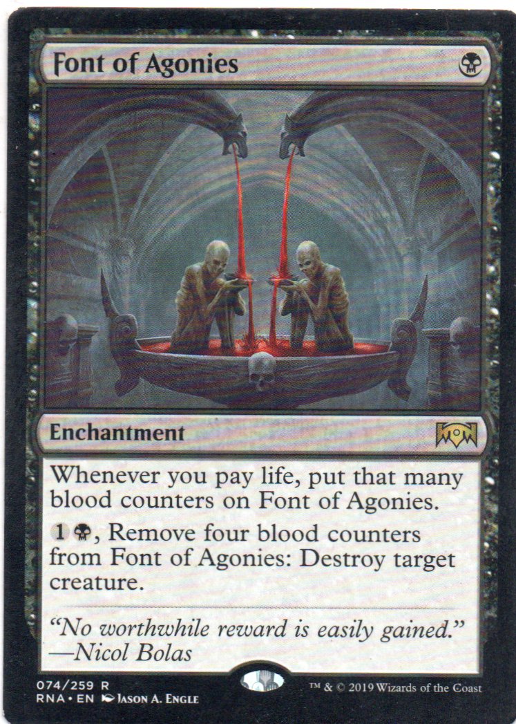 Font of Agonies RNA 074 Rare