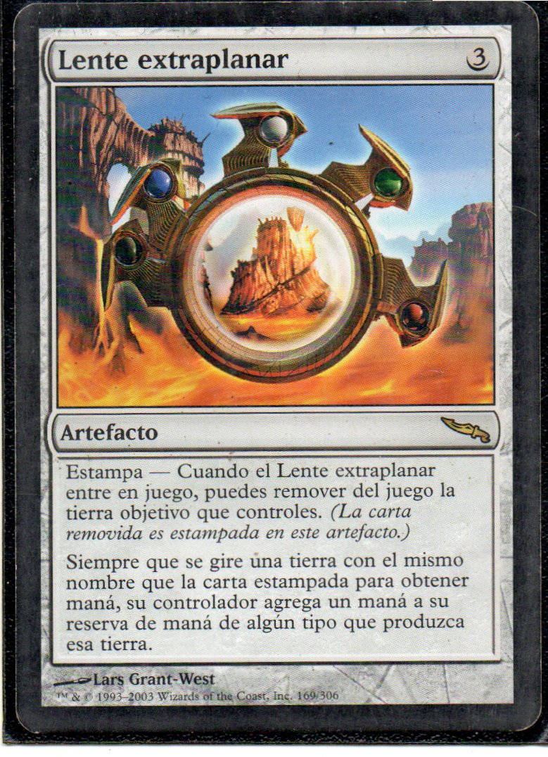 Lente Extraplanar 169 Rare