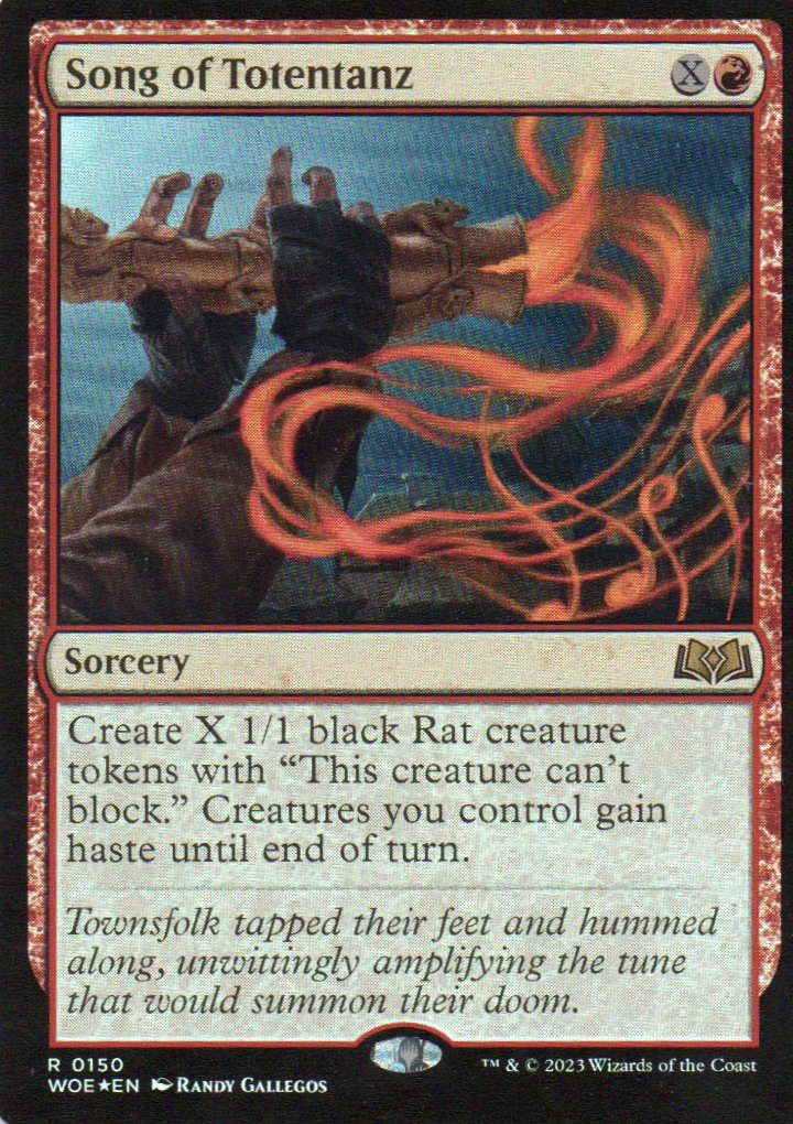 Song of Totentanz WOE 150 Rare Foil