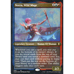 Neera, Wild Mage CLB 545 Rare Foil